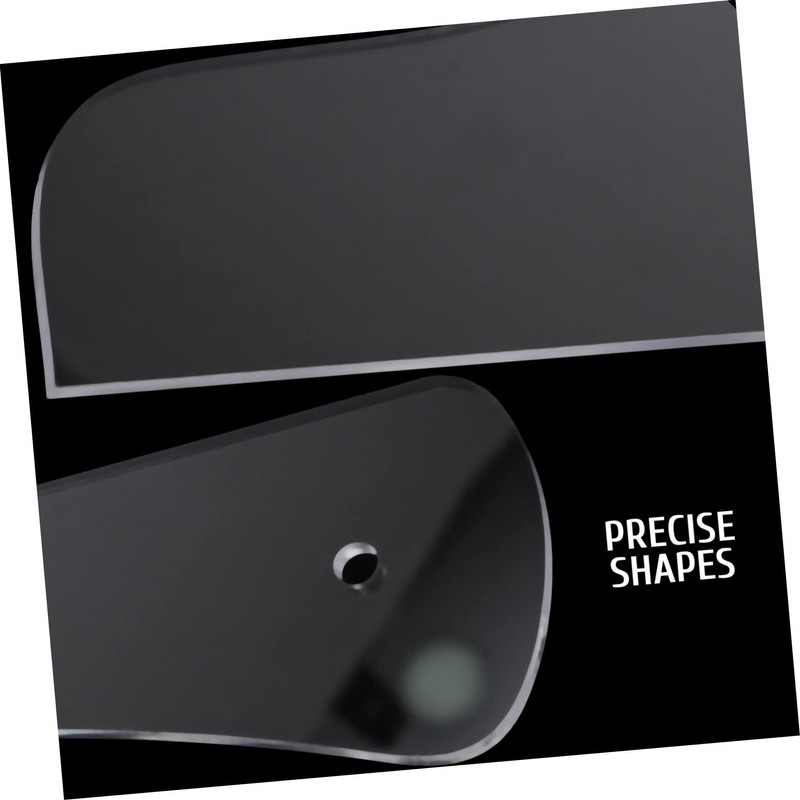 Operitacx Transparent Acrylic Cutting Board Handle Template Large Woodworking Guide