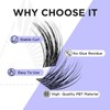Cluster Lashes Wispy Lash Clusters Soft C Curl Eyelash Clusters