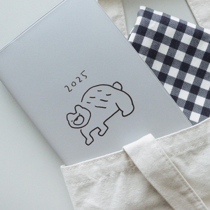 Elcomune Matka DR-MC-339 2025 Compact Monthly Doodle Bear (Begins October