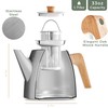 WALDWERK Tea Pot with Infuser - Double Wall Stainless Steel