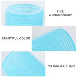 JECOMPRIS Volume Hair Tools 6pcs Curler Thick Spiral Hair Curler Hair Curler Sleeping No Curly Clip Foam Curling Rod Sponge Roller Bangs