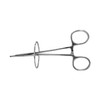 Dental Crown Holding Plier for Polishing with Ring Curved -