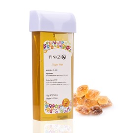 PINKZIO Sugar Roll On Wax, Hair Removal Wax Cartridge, Body Waxing, 3.52 Oz