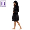 Ladies Robe Luxury Fleece Hooded Bathrobe for Teen Girls House