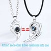 Magnetic Matching Necklaces for Couples, 100 Languages I Love You