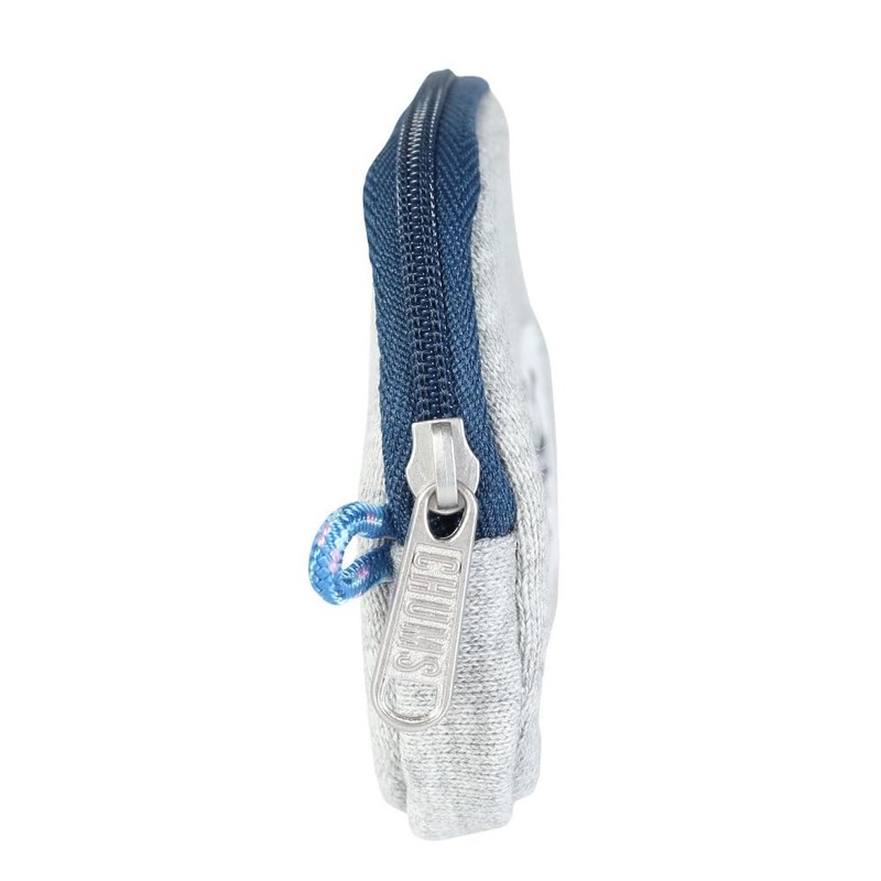 Half Round Coin Pouch Sweatshirt, H/Gray, One size