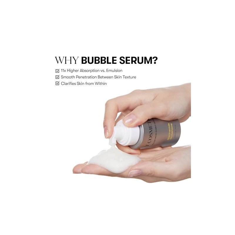 VT COSMETICS Bubble Serum (2.36 fl. oz., Niacinamide Glutathione)