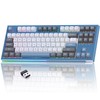 KEMOVE K87 Wireless TKL Mechanical Gaming Keyboard, Hot-swappable, RGB Backlit,