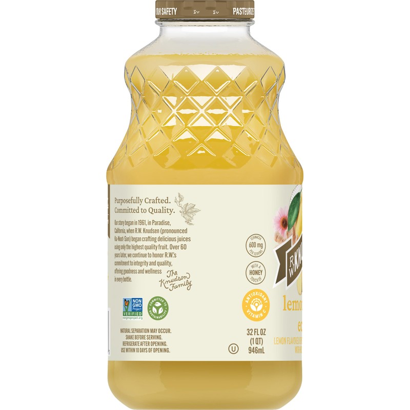 R.W. Knudsen Simply Nutritious Lemon Ginger Echinacea Juice Blend, 32