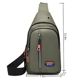 ChroX Shoulder bag for women and men's waterproof crossbody bag, travel Sling bag, chest bag, leisure day backpack