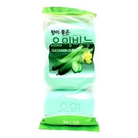 3P face soap cucumber face wash shower bath cleansing care 4ea