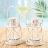 By the Sea Lighthouse Tea Light Holder - size: 4PC
