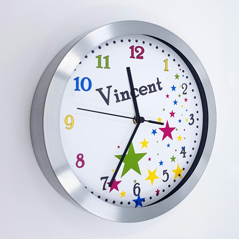 CreaDesign, WU-10-1128 Radio Controlled Dolphin Clock for Children's Room, Silent