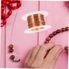 LALAFINA 1 Roll Soft Copper Wire Feet Pure for Jewelry