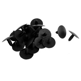 uxcell 20 Pcs 8.5mm Hole Retainer Clips Plastic Drive Rivets Mud Flaps Bumper Fender Push Clips