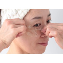 COCORO PLACENTA COCORO Pin Eyes Eye Pack Sheets, 50 Sheets, Eye Gel Face Pack Placenta