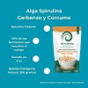 2 Bolsas De 200grs. Cu Alga Spirulina Garbanzo Cúrcuma