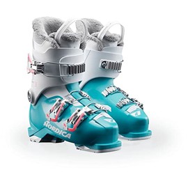 Nordica Kids Speedmachine J 3 (Girl) Boots, Color: LightBlue/White/Pink (050870013L4)