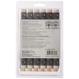 Kuretake ZIG KC-3000N/12B10 Kurecolor Twin WS, Neutral & Natural Colors