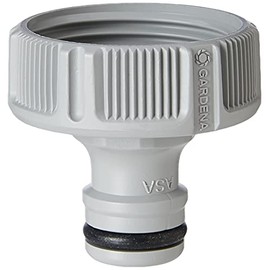 Gardena 18202-20 Tap Connector, 33.3 mm (G 1 Inch), Threaded Tap Connector, Waterproof Connection, Easy to Use, Packaged