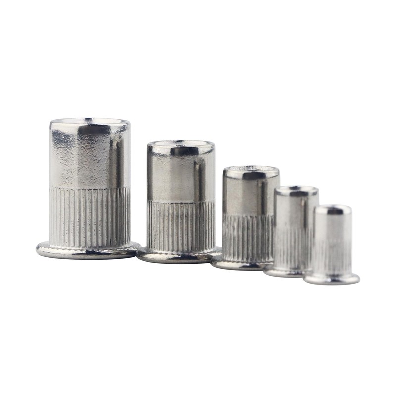 GCESSOIRY 240PCS Stainless Steel Rivet Nuts Kit, SAE UNC Threaded