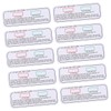 NOLITOY Uv Test Cards Set 10pcs High Contrast Test Cards