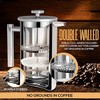 Utopia Kitchen French Press Coffee Maker, Double Wall Insulated Stainless