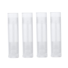 WOONEKY 50pcs Empty Lip Balm Containers Lip Balm Tube with Caps Lip Gloss Containers Lipstick Bottle Lip Gloss Organizer Lip Container Tubes Containers with Lids Lipgloss Lipstick Tube