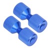 2 Hole Flange Pins, 2pcs Flange Alignment Pin Anodize Aluminium