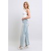 Judy Blue High-Waisted Tummy Control Retro Wide-Leg Jeans – Stylish,