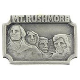 Mount Rushmore National Park Pin Pewter 1"