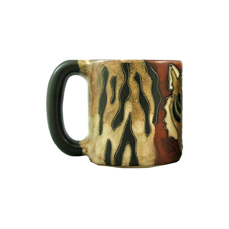Mara Stoneware Mug - Tiger - 16 oz