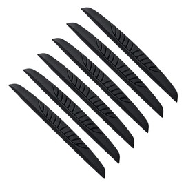 6 Pieces Car Door Edge Protector Car Door Protectors Bump Anti-scratch Bumper Guard for Protection against Scratches, Bumps and Scrapes
