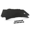 CNNELL Hood Insulation Pad with Clips Compatible with Dodge Ram