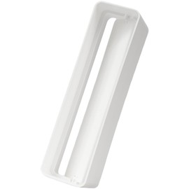 Vent Systems 220 x 55mm Rectangular Duct Connector with Non Return Damper - Plastic Connector for Flat Ventilation Systems - Cooling, Heating, Ventilation, HVAC