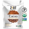 Zint Organic Cacao Powder (16 oz): Raw Non-Alkalized Chocolate With