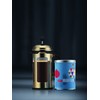 Bodum New Chambord Kaffeebereiter 8 Tassen, Chrom, Gold, 1 Litre