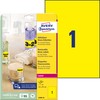 Avery Zweckform, L6006-20 Removable Neon Labels / 210 x 297