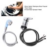 80cm Salon Shampoo Bowl Faucet 70cm Hose M Size Blue