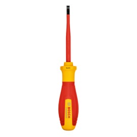 Bosch Professional VDE Screwdriver SL5.5x100 (Certified up to 1000 V, Insulated with Thermoplastic Elastomer (TPE))