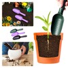 JUFYVO 3pcs Plastic Garden Shovel Dirt Gardening Shovels Soil Shovel