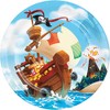 Treasure Island Pirate Paper Plates, 8 ct