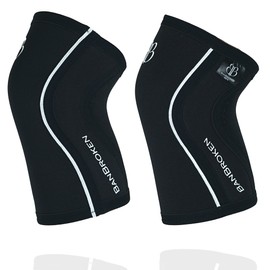 BLACK LIFTER Banbroken Knee Sleeves 5mm - Stability for Knee for CrossFit, Gymnastics, Fitness, Weightlifting, Running. For Women and Men (2 Units) (XS)