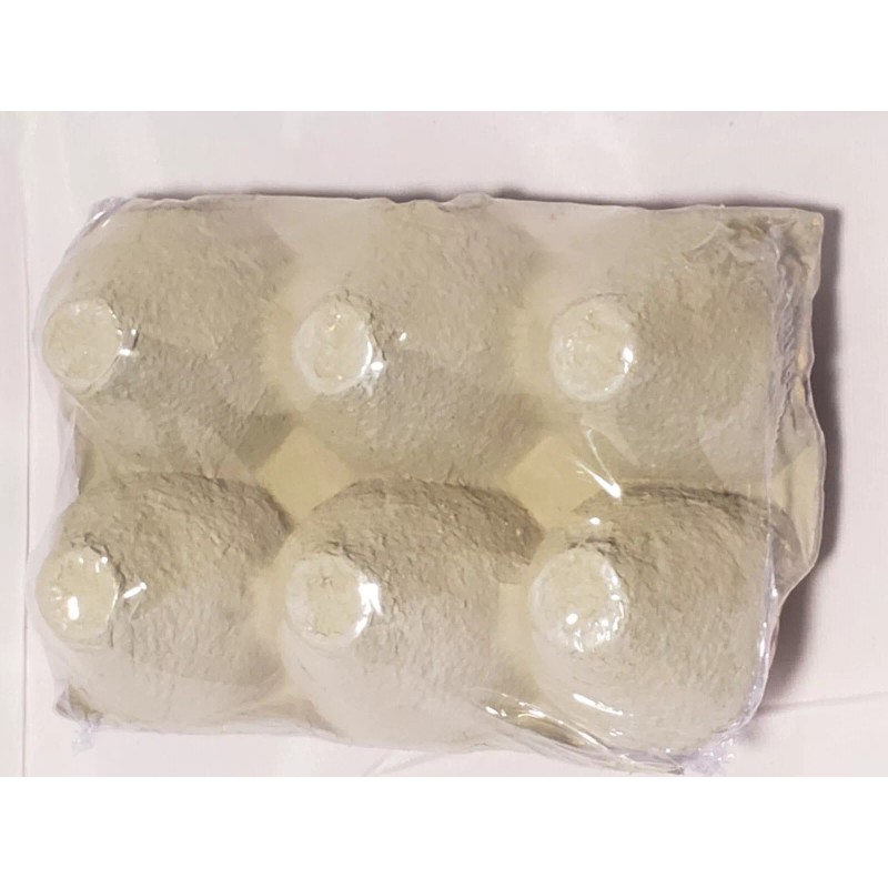 Brown Resin Large Chicken Egg - sold individually -2.25" H
