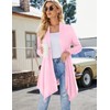 Uvog Womens Cardigans Lightweight Summer Drape Open Front Dressy Casual
