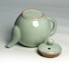 Small Ceramic Teapot, 9oz Tea Pot Chinese Tradition Kiln-changed Glaze