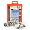 Heyner Locking Wheel Nuts M12x1.25 Fits Peugeot 407 Models Set