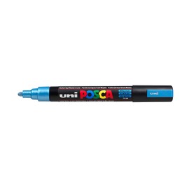 Posca PC5M/8METAL09 Marker Pens Box of 8 Assorted Colours