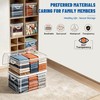 2 Pack 20 Gallon Clear Storage Bags for Clothes with