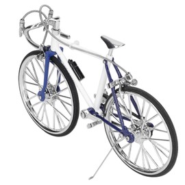 Mini Bike Model Ornament, 1:10 Highly Simulated Alloy Retro Bike Collections Miniature Figure Creative Bike Figures Decor